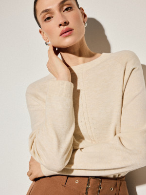 Mohito - Maglione basic - nude - XL