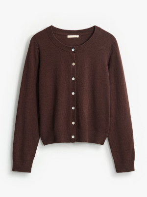 Mohito - Strickjacke - Dunkelbraun - L