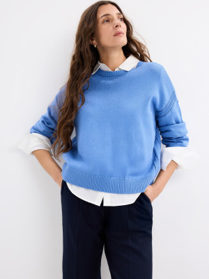 Mohito - Maglione basic - azzurro - S