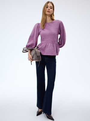 Mohito - Blusa con maniche a palloncino - orchidea - S