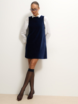 Mohito - Minikleid mit Trapezschnitt - Navy - XS
