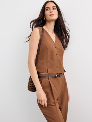 Mohito - LADIES` VEST - marrone dorato - 36