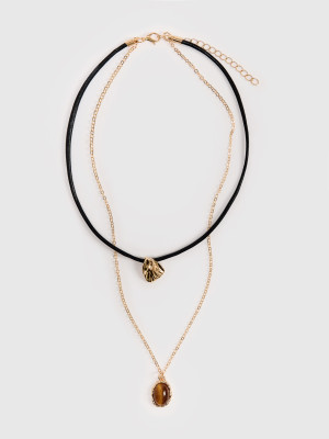 Mohito - Collar doble con colgantes - multicolor - ONE SIZE