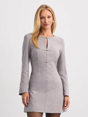 Mohito - Vestido ajustado mini - gris oscuro - 32