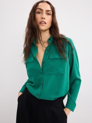 Mohito - Hemdbluse - Grün - 46