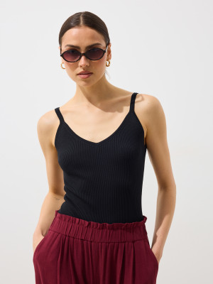 Mohito - Top con spalline - nero - XS