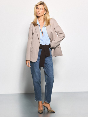 Mohito - Vaqueros mom fit slim fit - azul marino - 42