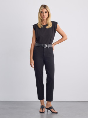 Mohito - Vaqueros mom fit slim fit - negro - 38