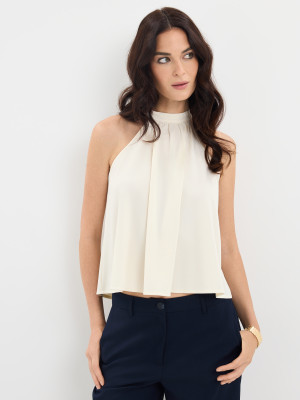 Mohito - Blusa con balza - panna - XL