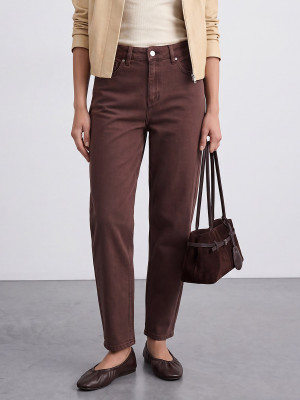 Mohito - Mom slim jeans - marrone scuro - 32