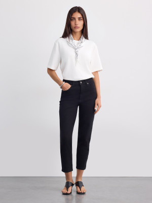 Mohito - Vaqueros mom fit slim fit - negro - 44