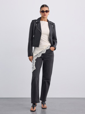 Mohito - Jeans straight - grigio - 34