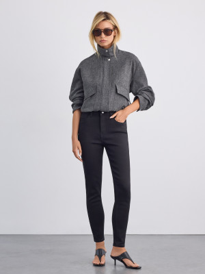 Mohito - Vaqueros skinny fit de talle alto - negro - 32