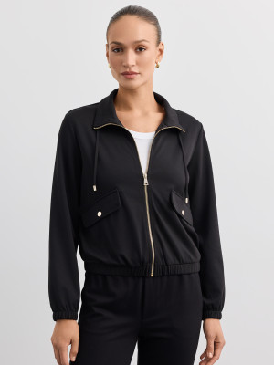 Mohito - Sudadera con cremallera - negro - 32