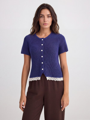 Mohito - Cárdigan - steel blue - S
