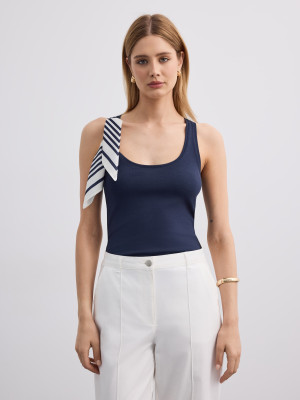 Mohito - Top con spalline - steel blue - M