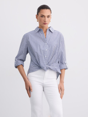 Mohito - Hemdbluse - Blau - 32