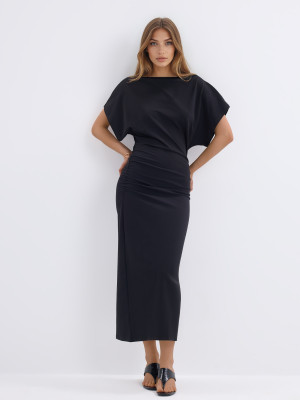 Mohito - Maxikleid - Schwarz - XL