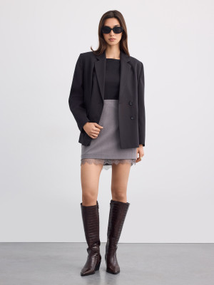 Mohito - LADIES` SKIRT - Gri - 32