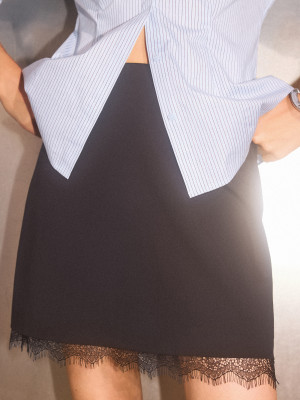 Mohito - LADIES` SKIRT - čierna - 42