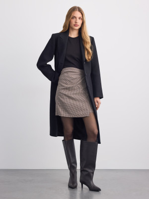 Mohito - Falda asimétrica - gris medio - 32