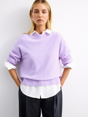 Mohito - Maglione misto lana - lavanda - XL