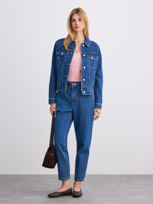 Mohito - Denim-Jacke - Blau - 40