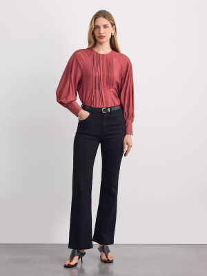 Mohito - Blusa con superposiciones en la parte delantera - malva - 32