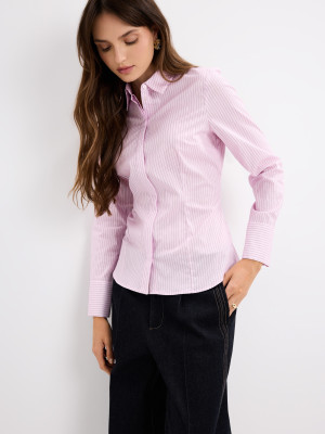 Mohito - Camicia aderente in vita - rosa pastello - 44