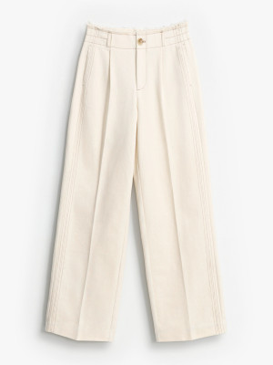 Mohito - Wide leg trousers - Creme - 40