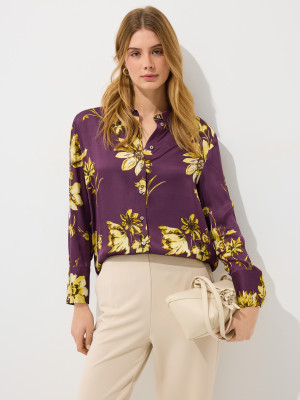 Mohito - Satinbluse - Creme - 34