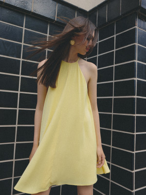 Mohito - Mini abito - giallo - 42