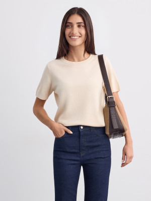 Mohito - Jersey de manga corta - nude - M