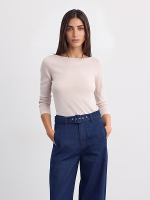 Mohito - Wollpullover - Nude - XS