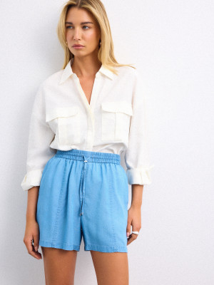 Mohito - Pantaloncini - blu - 34