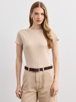 Mohito - T-shirt a maniche corte - beige - M