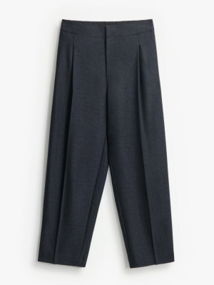 Mohito - High-Waist-Hose - Grau - 34
