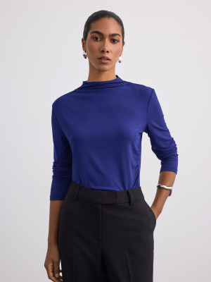 Mohito - Viscose rich blouse - azul - L