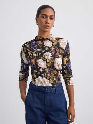 Mohito - Viscose rich blouse - negro - L