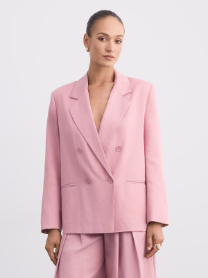 Mohito - Oversize-Blazer - Pink - 32