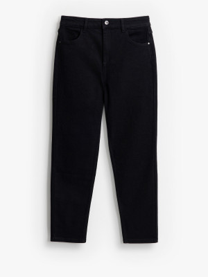 Mohito - Mom-Jeans im Slim-Fit - Schwarz - 32