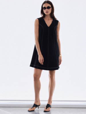 Mohito - Mini abito a trapezio - nero - S