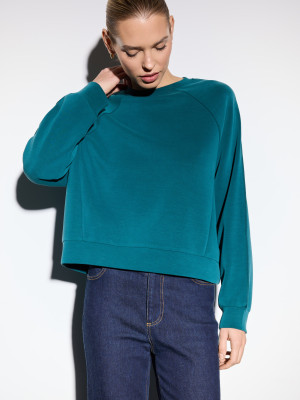 Mohito - Basic-Sweatshirt - Grün - L