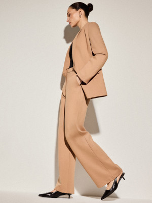 Mohito - Pantaloni wide leg - beige - 44