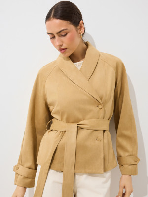 Mohito - Trench corto - beige - 36
