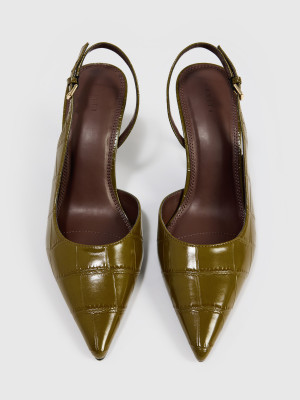 Mohito - Zapatos de salón destalonados - oliva - 37