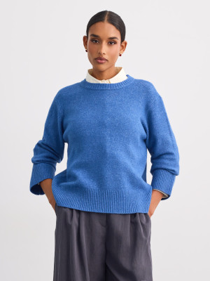 Mohito - Jersey con cuello redondo - azul - L