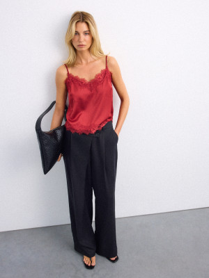 Mohito - Pantaloni wide leg - nero - 40