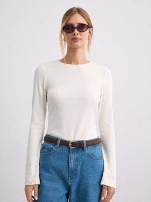 Mohito - Blouse with long sleeves - crema - L