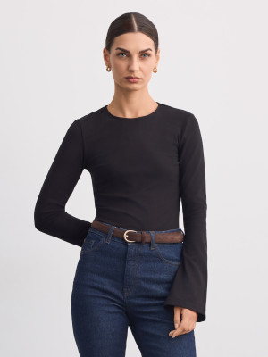 Mohito - Blouse with long sleeves - negro - XS